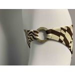 HALTER TOP WITH 3/4 BACK BOTTOM SET AND RING EMBELLISHMENTS