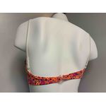 SMALL FLOWERS UNDERWIRE FOAM PAD PUSH-UP TOP
