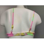 MULTICOLORED PASTEL UNDERWIRE TOP SIZE SMALL