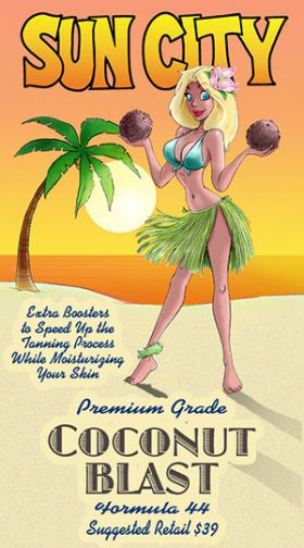 COCONUT BLAST FORMULA 44 TANNING ENHANCER