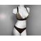 RING HALTER TOP WITH 3/4 BACK LOW RISE BOTTOM
