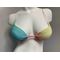 RAINBOW FADE UNDERWIRE FIBERFILL PUSH-UP TOP