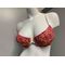 SMALL FLOWERS UNDERWIRE FOAM PAD PUSH-UP TOP
